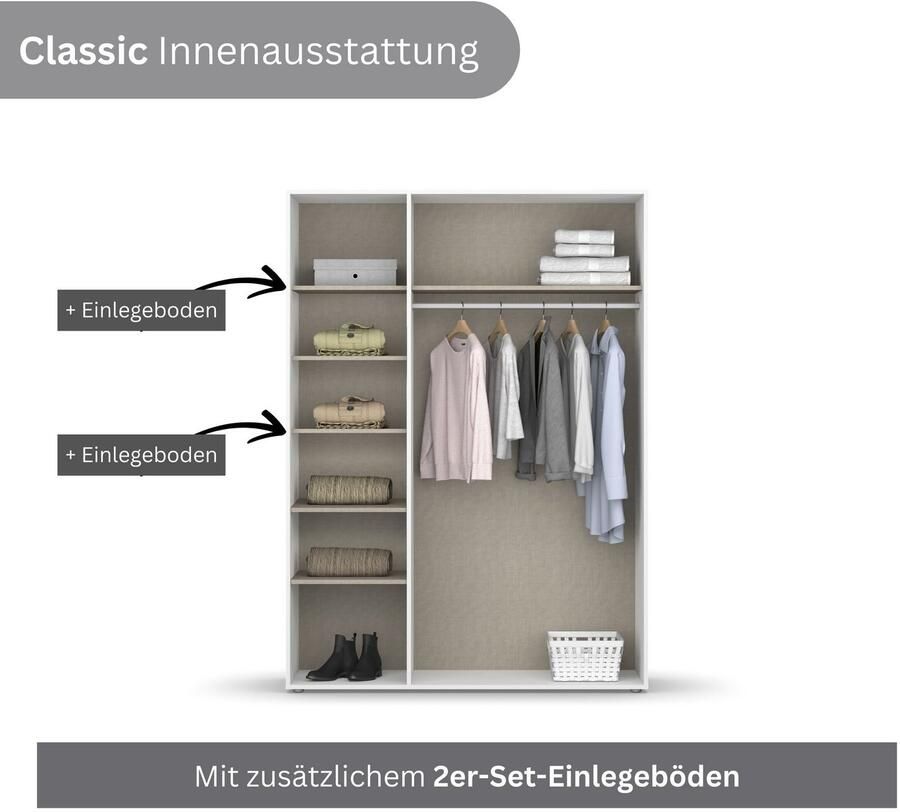 Rauch Kledingkast VOYAGER Otto´s Choice Garderobe Kledingkast TOPSELLER Slaapkamer - Foto 8