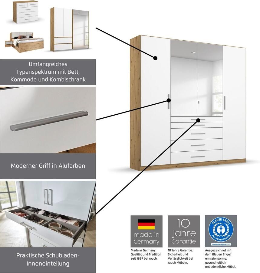 Rauch Kledingkast Wijngaard - Foto 4