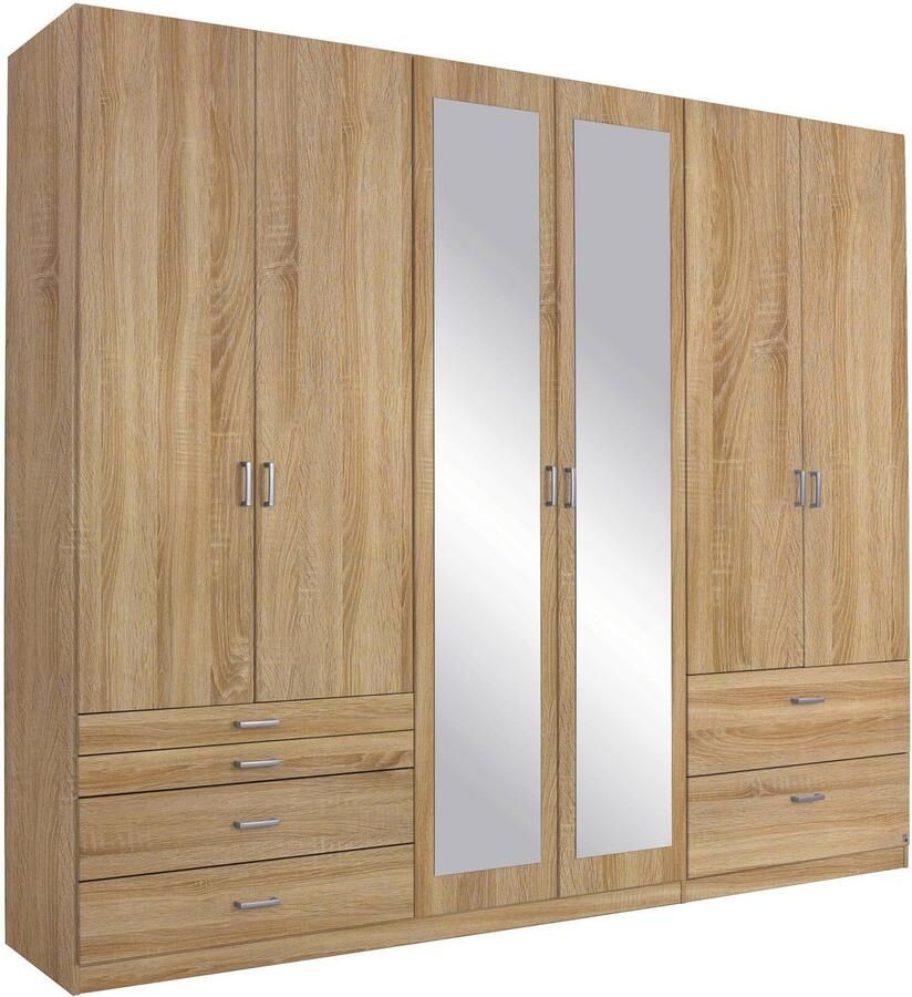 Rauch Kledingkast Kast Garderobe Linnenkast WILDBERG met 6 laden bovenste lade met houten indeling made in germany - Foto 15