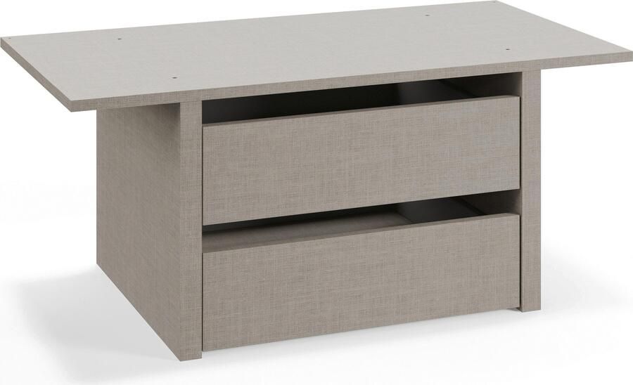 Rauch Lade-inzet Accessoires voor rookkasten ORANJE ZWART Breedte 90 cm diepte 45 cm met 2 lades voor kasten Voyager - Foto 2