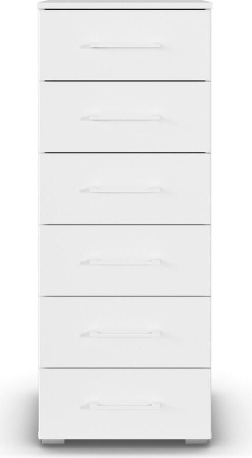 Rauch Ladekast Prandon A met 6 lades metalen handgrepen in wit - Foto 9