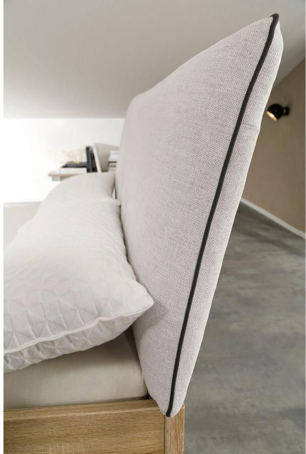 Rauch Futonbed Aditio Hoofdbord weefstof met afgezette opstaande naad - Foto 8