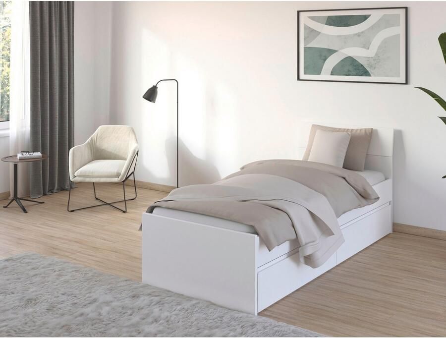 Rauch Ledikant met bergruimte Bed Eenpersoons Tweepersoons Opbergruimte JOEL met bedlades voor extra opbergruimte made in germany - Foto 7