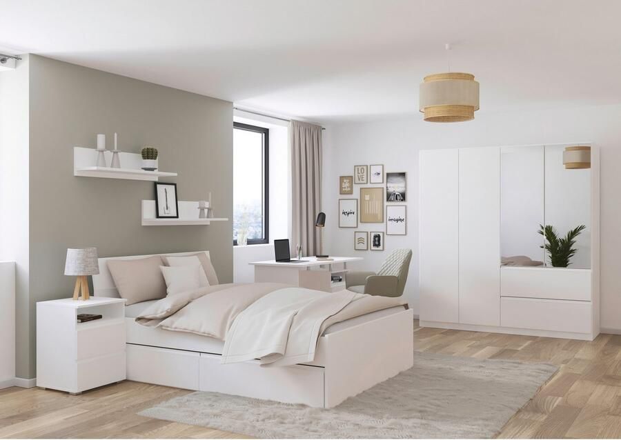 Rauch Ledikant met bergruimte Bed Eenpersoons Tweepersoons Opbergruimte JOEL met bedlades voor extra opbergruimte made in germany - Foto 8