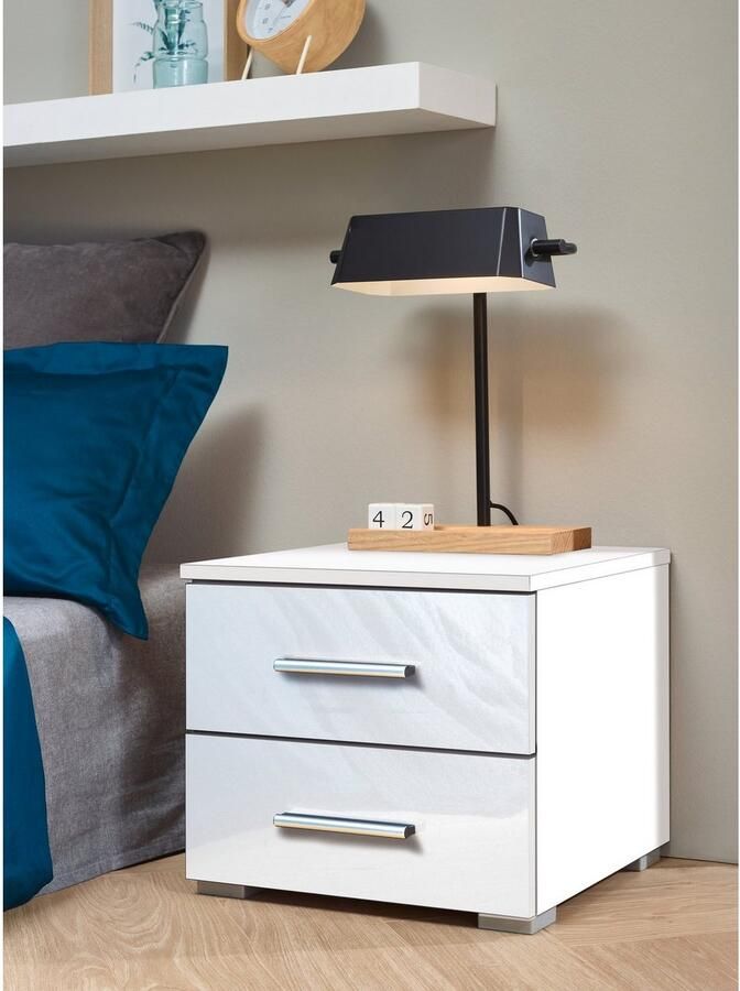 Rauch Nachtkastje Base set van 2 optioneel met modern hoogglanzend front (set) - Foto 5