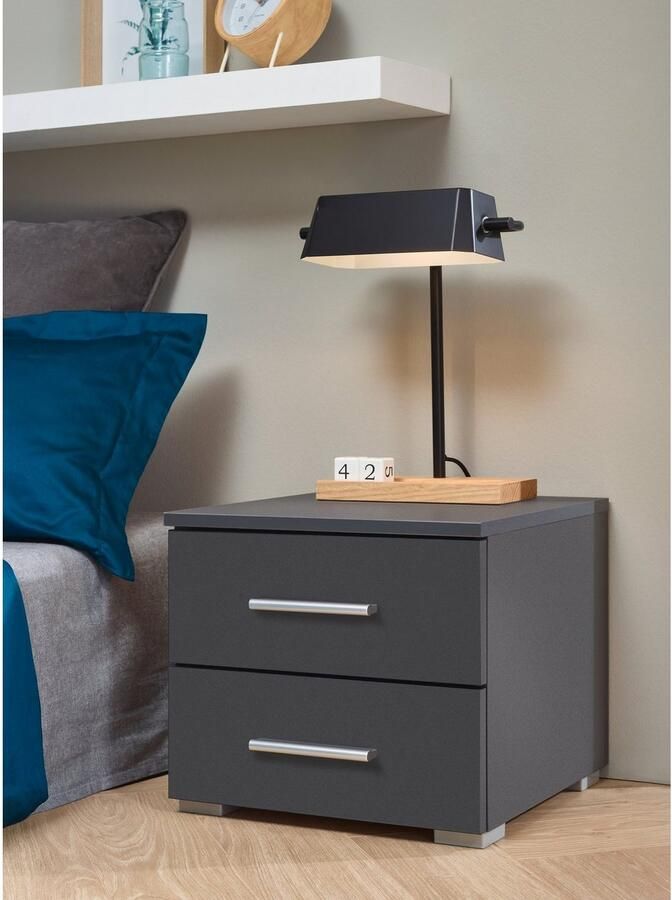 Rauch Nachtkastje Base set van 2 optioneel met modern hoogglanzend front (set) - Foto 5