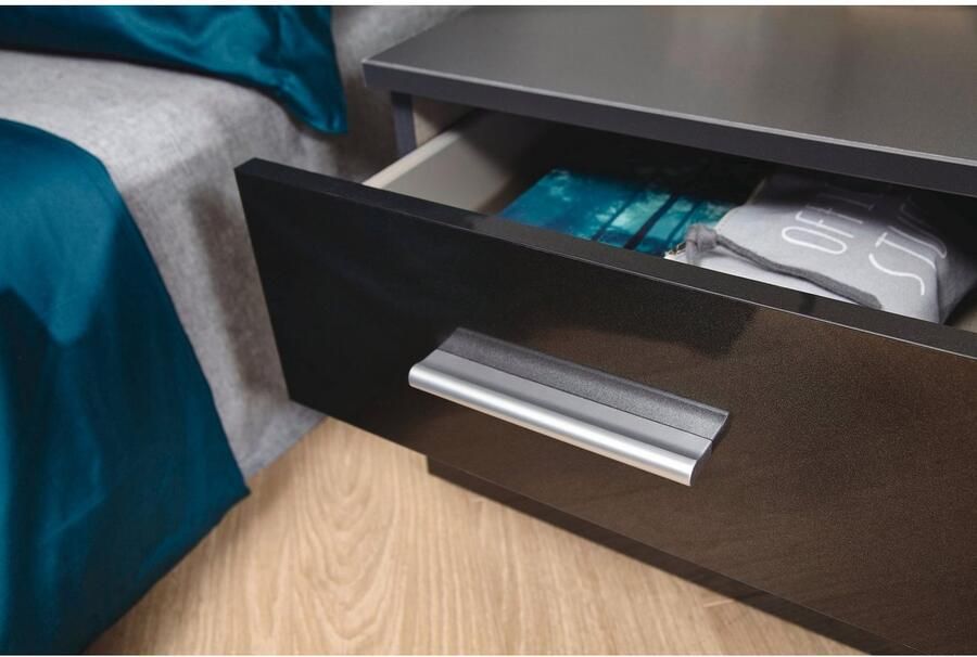 Rauch Nachtkastje Base set van 2 optioneel met modern hoogglanzend front (set) - Foto 6