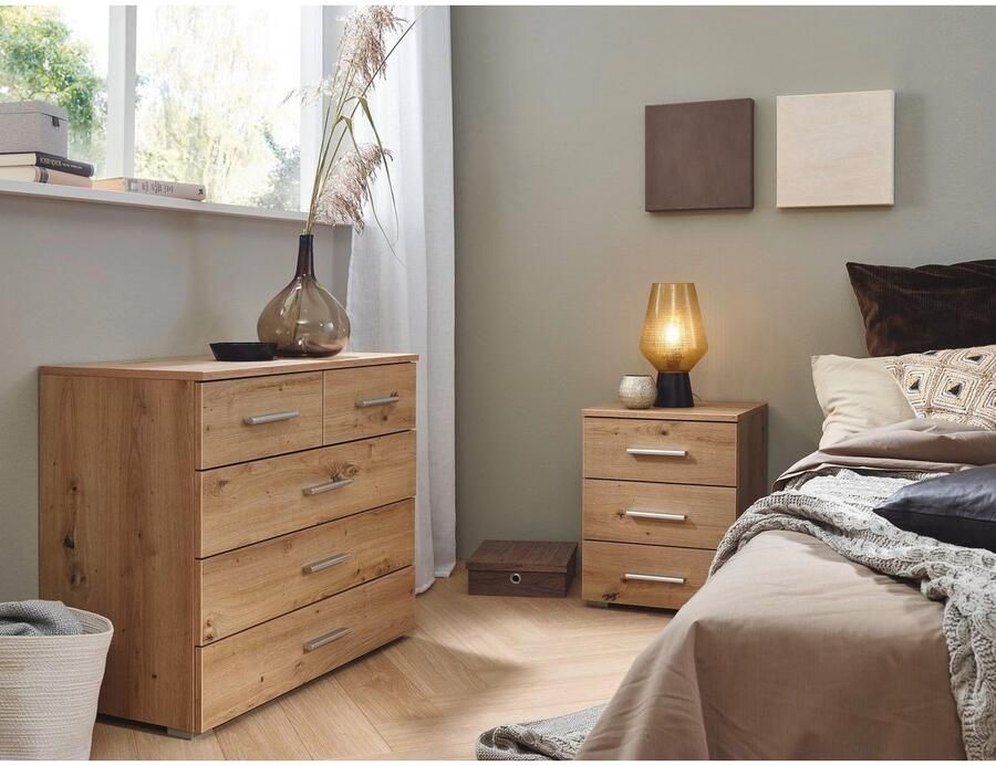 Rauch Nachtkastje Base set van 2 optioneel met modern hoogglanzend front (set) - Foto 4