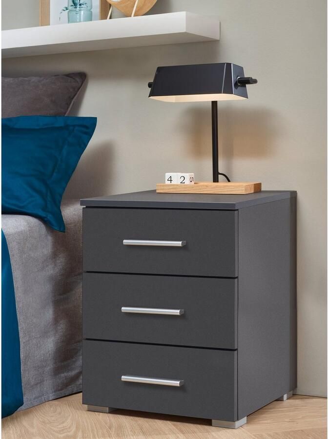 Rauch Nachtkastje Base set van 2 optioneel met modern hoogglanzend front (set) - Foto 4