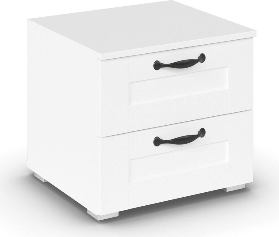 Rauch Nachtkastje Cottage by Aditio in scandinavisch landhuisstijl 2 lades met softclose-functie - Foto 8