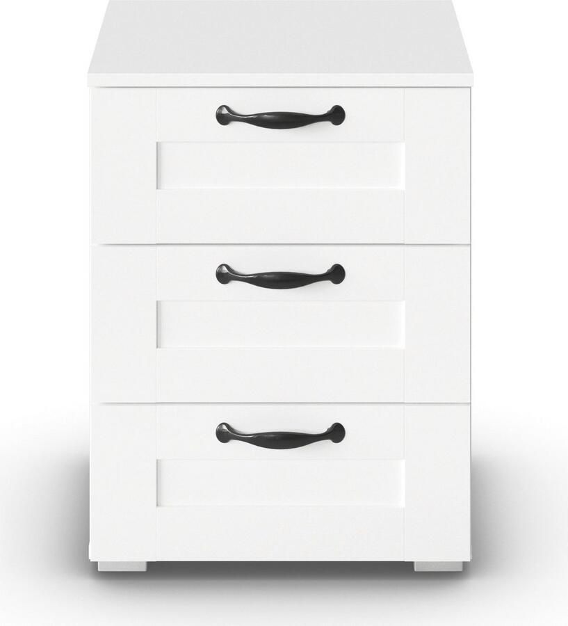 Rauch Nachtkastje Cottage by Aditio in scandinavisch landhuisstijl 3 lades met softclose-functie - Foto 4