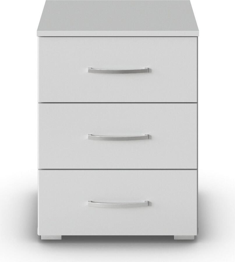 Rauch Nachtkastje Pure by Aditio in minimalistisch ontwerp 3 lades met softclose-functie - Foto 4