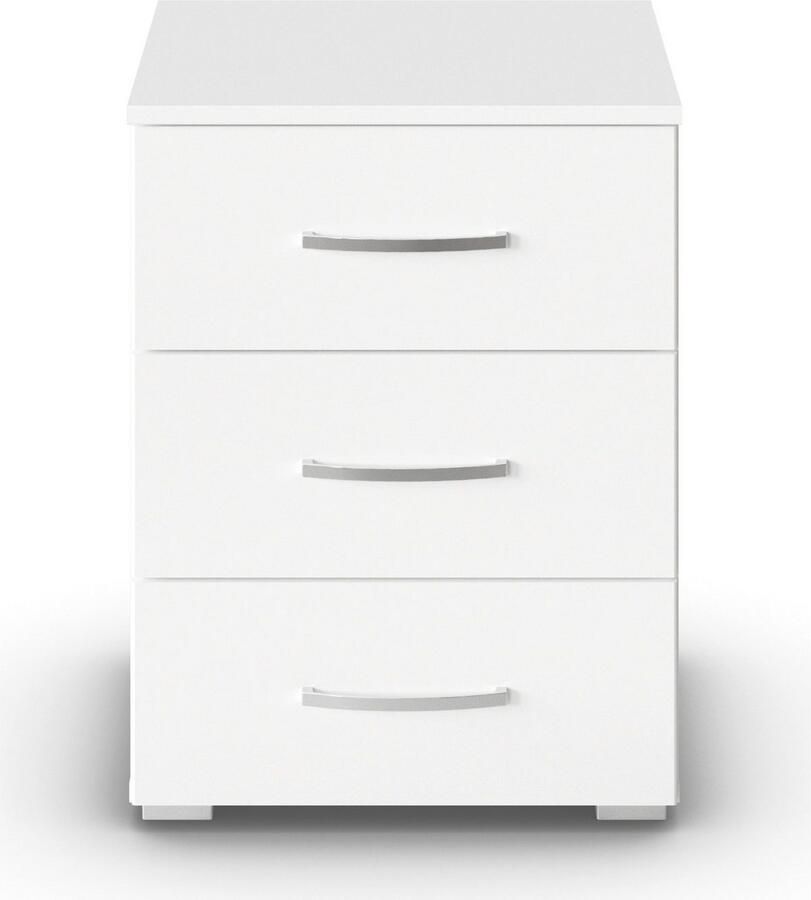 Rauch Nachtkastje Pure by Aditio in minimalistisch ontwerp 3 lades met softclose-functie - Foto 4