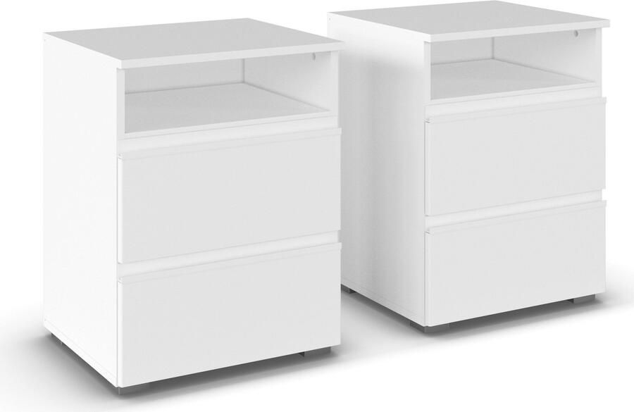 Rauch Nachtkastje Set (2-delig) Nachtkastje Nachtconsole Commode JOEL - Foto 10