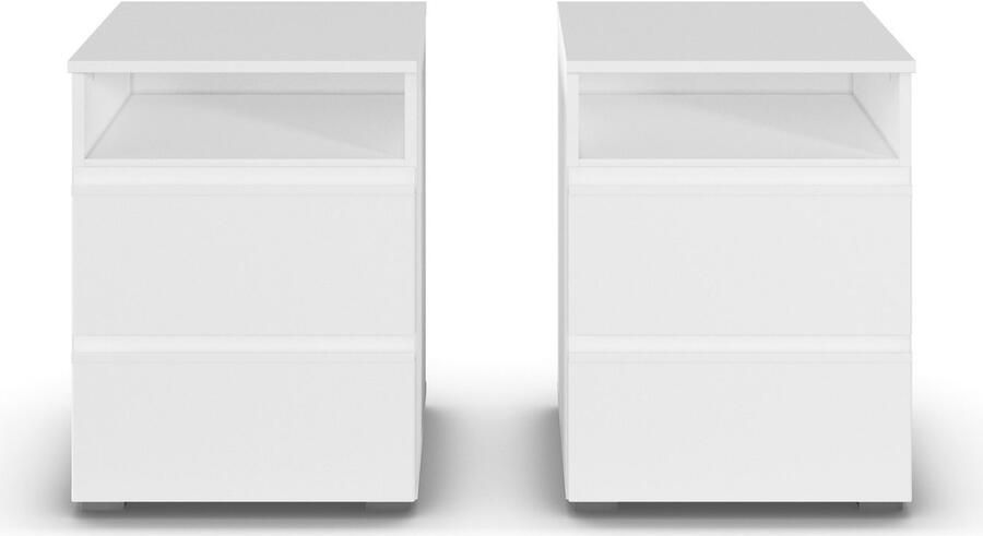 Rauch Nachtkastje Set (2-delig) Nachtkastje Nachtconsole Commode JOEL - Foto 8