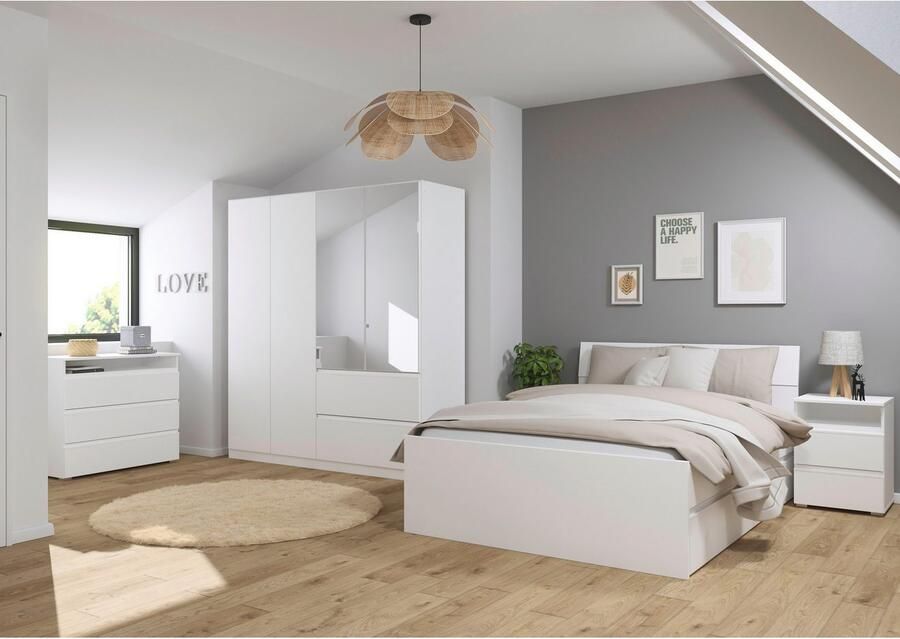 Rauch Nachtkastje Set (2-delig) Nachtkastje Nachtconsole Commode JOEL - Foto 7