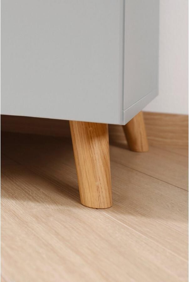 Rauch Nachtkastje Skandi by Aditio met massief houten grepen 2 lades met softclose-functie - Foto 7