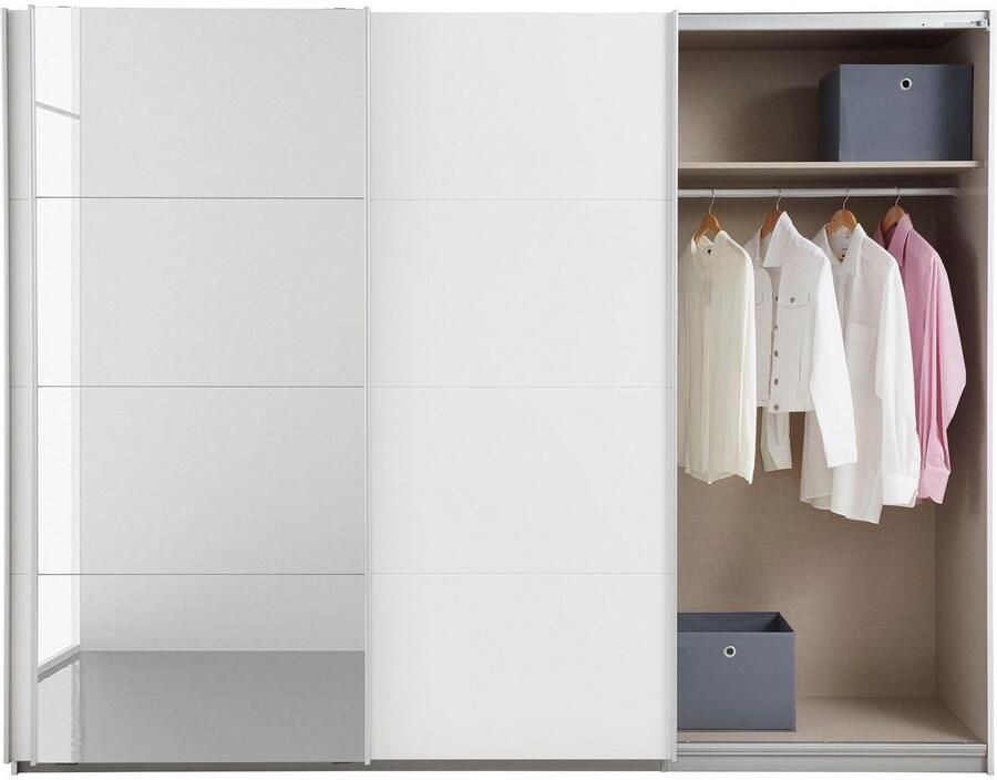 Rauch Schuifdeurkast Kledingkast Garderobe CORTONA inclusief interieurindeling - Foto 12
