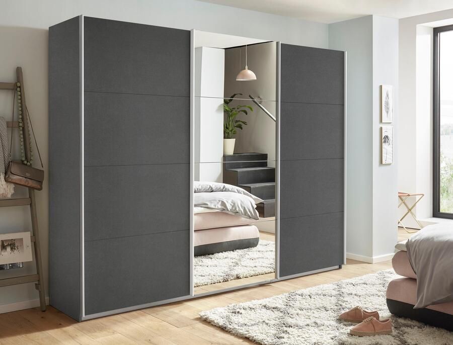 Rauch Schuifdeurkast Kledingkast Garderobe CORTONA inclusief interieurindeling - Foto 17