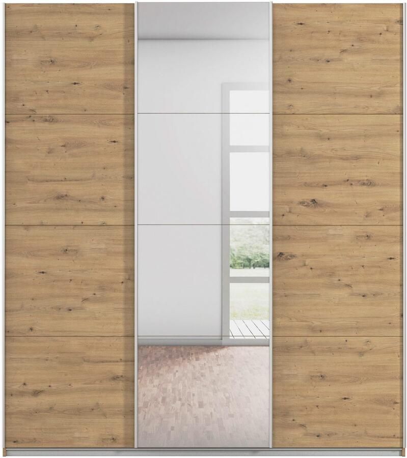 Rauch Schuifdeurkast Kledingkast Garderobe CORTONA inclusief interieurindeling - Foto 10