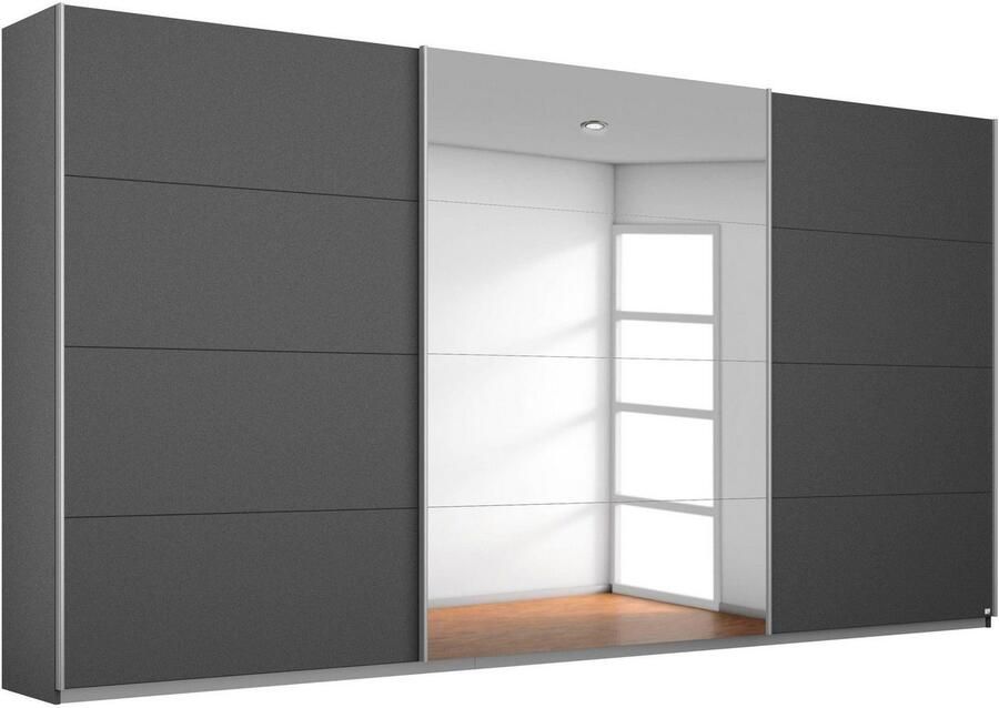 Rauch Schuifdeurkast Kledingkast Garderobe CORTONA inclusief interieurindeling - Foto 8