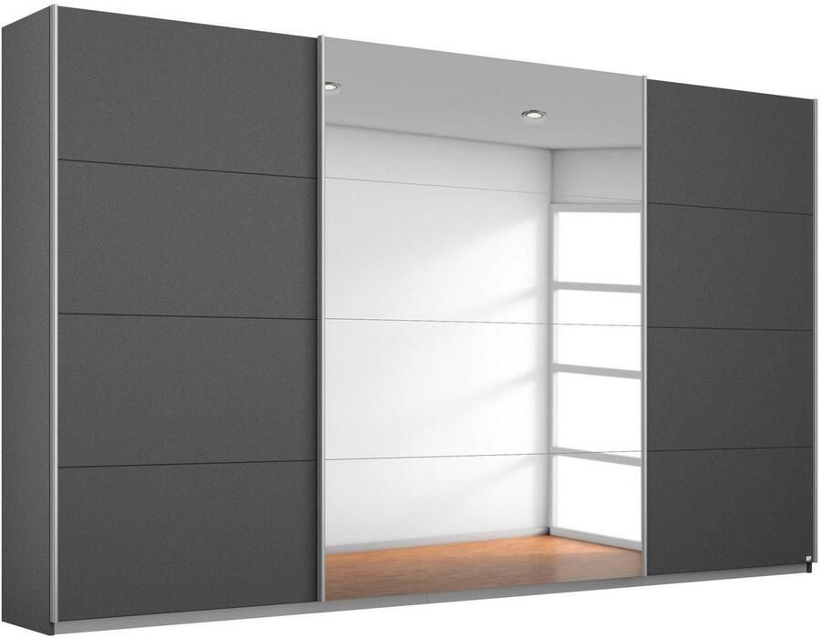 Rauch Schuifdeurkast Kledingkast Garderobe CORTONA inclusief interieurindeling - Foto 8