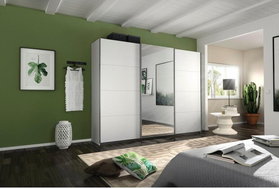 Rauch Schuifdeurkast Kledingkast Garderobe CORTONA inclusief interieurindeling - Foto 17