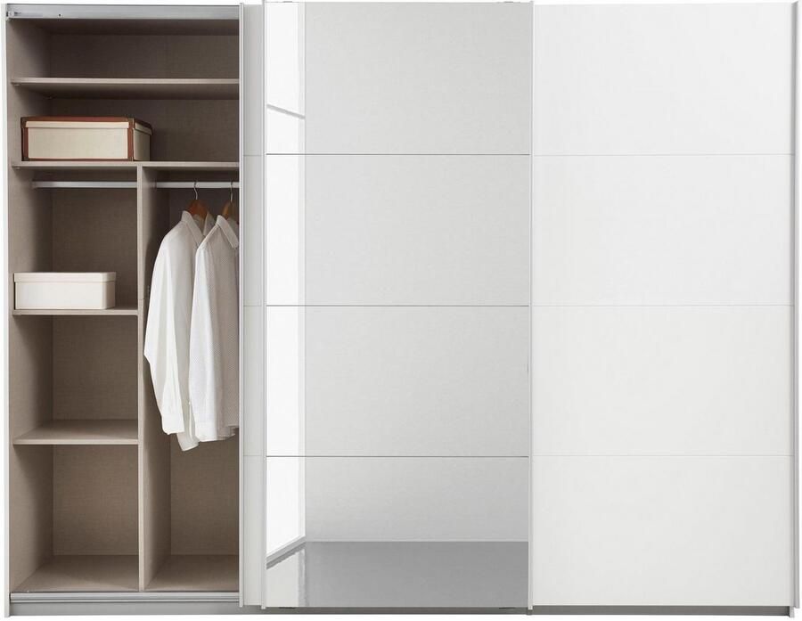 Rauch Schuifdeurkast Kledingkast Garderobe CORTONA inclusief interieurindeling - Foto 10