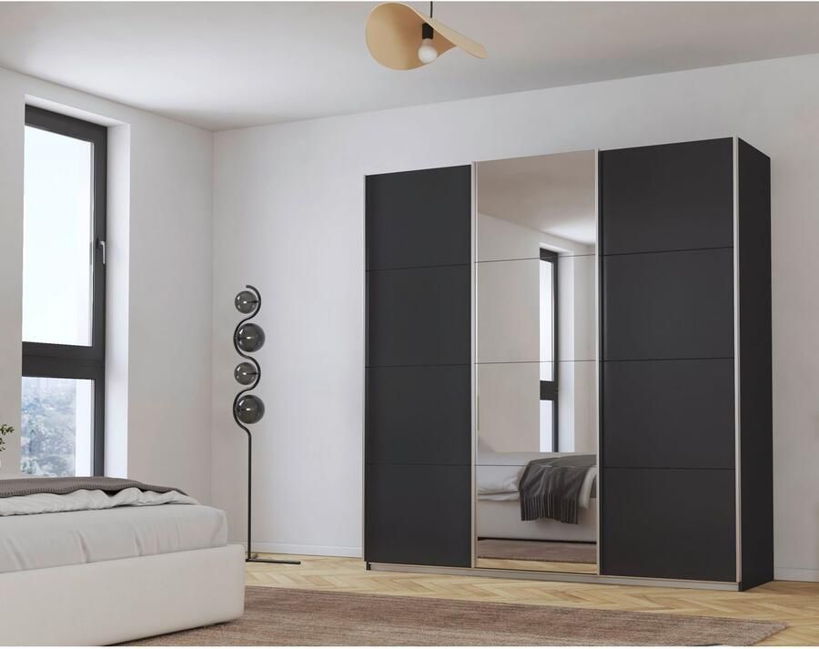 Rauch Schuifdeurkast Kledingkast Garderobe CORTONA inclusief interieurindeling - Foto 10