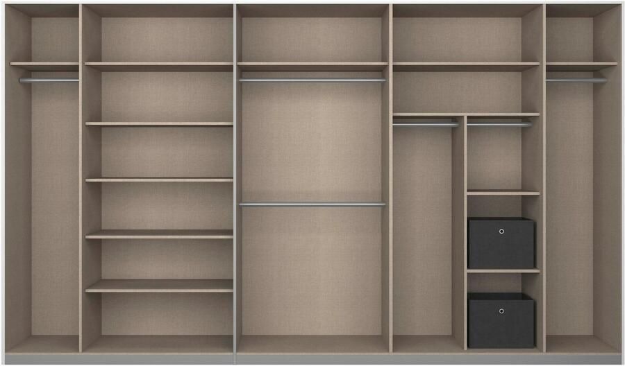 Rauch Schuifdeurkast Kledingkast Garderobe CORTONA inclusief interieurindeling - Foto 7