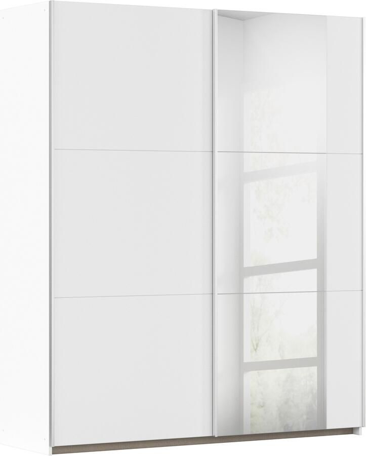 Rauch Schuifdeurkast Kledingkast garderobe TOPSELLER AURELIO met 3 uitrustingsvarianten 3 verschillende uitrustingsvarianten handgrepen van metaal made in germany