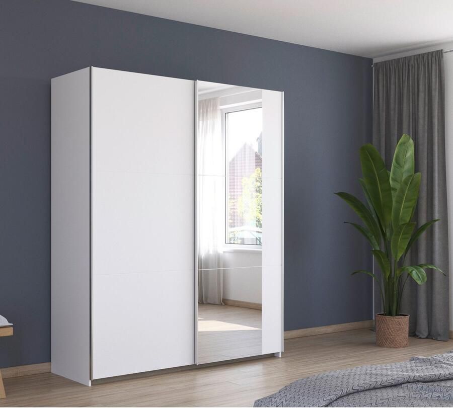 Rauch Schuifdeurkast Kledingkast garderobe TOPSELLER AURELIO met 3 uitrustingsvarianten 3 verschillende uitrustingsvarianten handgrepen van metaal made in germany - Foto 12