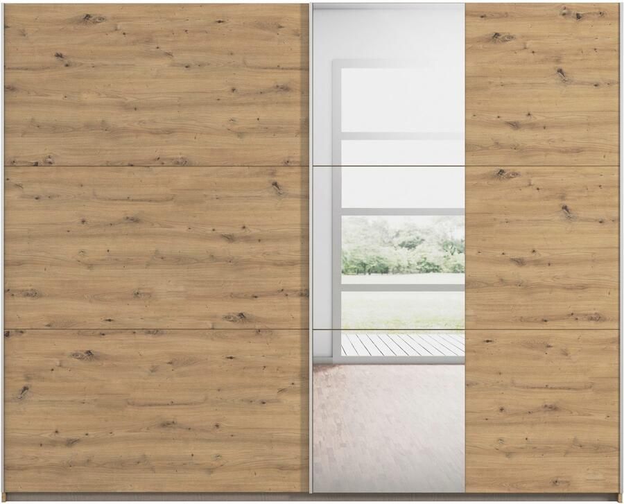 Rauch Schuifdeurkast Kledingkast garderobe TOPSELLER AURELIO met 3 uitrustingsvarianten 3 verschillende uitrustingsvarianten handgrepen van metaal made in germany - Foto 15