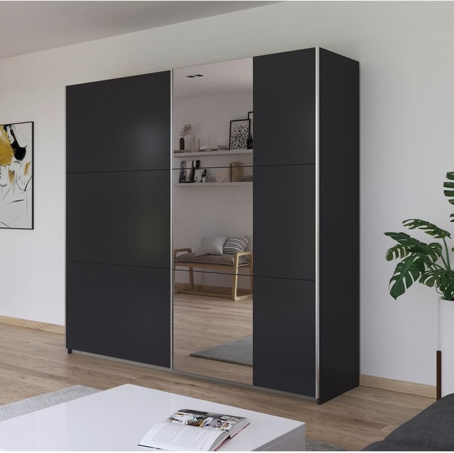 Rauch Schuifdeurkast Kledingkast garderobe TOPSELLER AURELIO met 3 uitrustingsvarianten 3 verschillende uitrustingsvarianten handgrepen van metaal made in germany - Foto 9