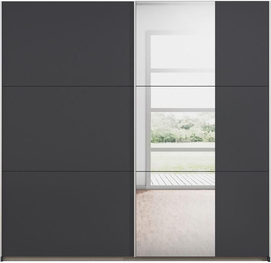 Rauch Schuifdeurkast Kledingkast garderobe TOPSELLER AURELIO met 3 uitrustingsvarianten 3 verschillende uitrustingsvarianten handgrepen van metaal made in germany - Foto 15