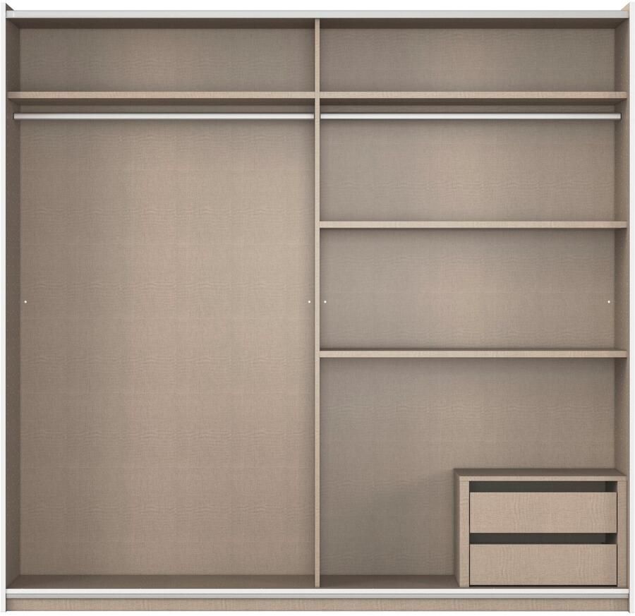 Rauch Zweefdeurkast AURELIO kledingkast garderobe TOPSELLER OTTO´s CHOICE 3 verschillende uitrustingsvarianten handgrepen van metaal made in germany - Foto 11