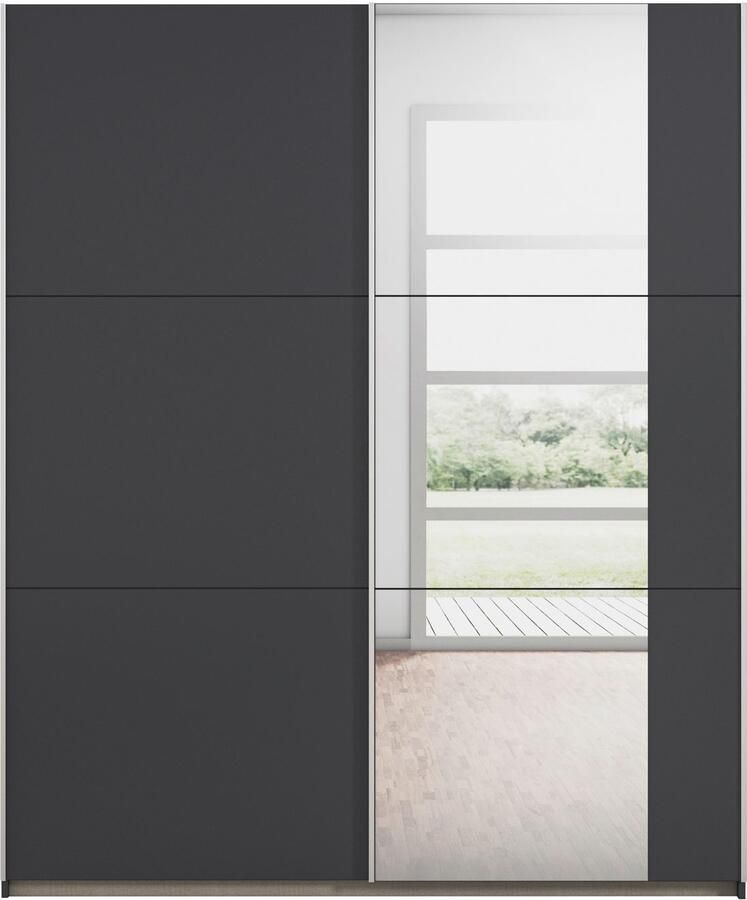 Rauch Schuifdeurkast Kledingkast garderobe TOPSELLER AURELIO met 3 uitrustingsvarianten 3 verschillende uitrustingsvarianten handgrepen van metaal made in germany - Foto 18