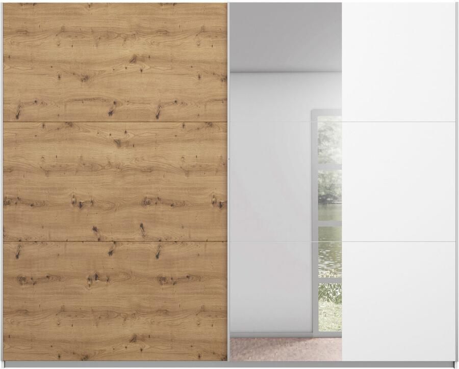 Rauch Schuifdeurkast Kledingkast garderobe TOPSELLER AURELIO met 3 uitrustingsvarianten 3 verschillende uitrustingsvarianten handgrepen van metaal made in germany - Foto 18