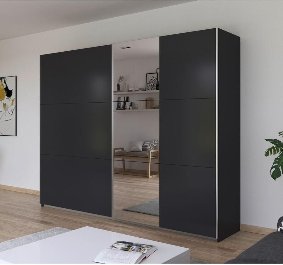 Rauch Schuifdeurkast Kledingkast garderobe TOPSELLER AURELIO met 3 uitrustingsvarianten 3 verschillende uitrustingsvarianten handgrepen van metaal made in germany - Foto 10