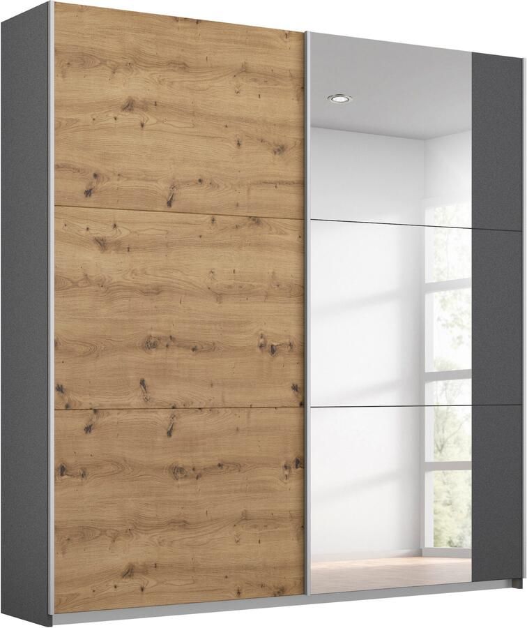 Rauch Schuifdeurkast Kledingkast garderobe TOPSELLER AURELIO met 3 uitrustingsvarianten 3 verschillende uitrustingsvarianten handgrepen van metaal made in germany - Foto 20