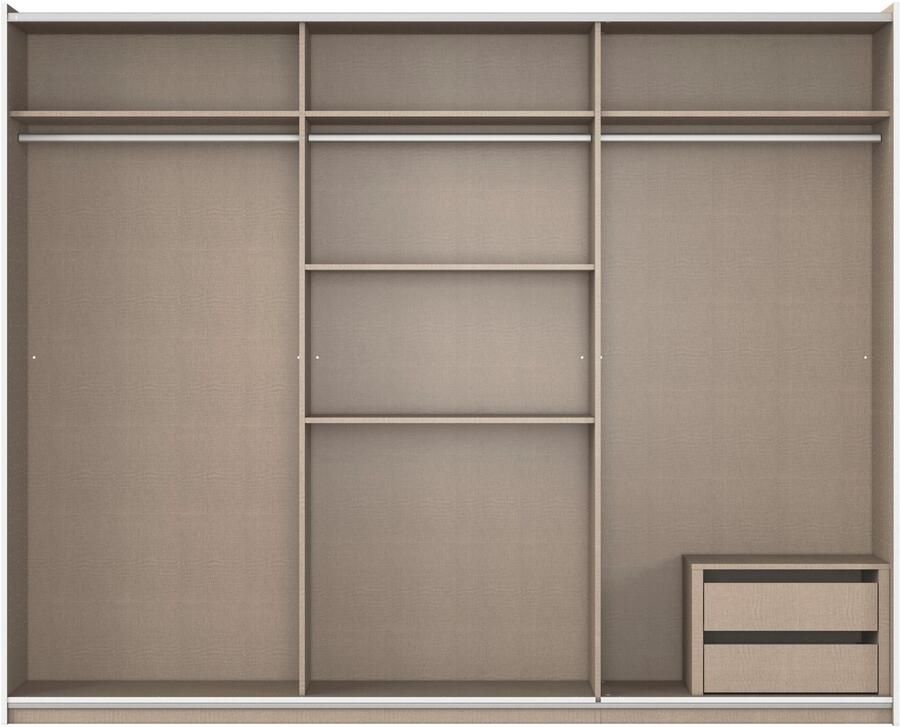 Rauch Zweefdeurkast AURELIO kledingkast garderobe TOPSELLER OTTO´s CHOICE 3 verschillende uitrustingsvarianten handgrepen van metaal made in germany - Foto 17