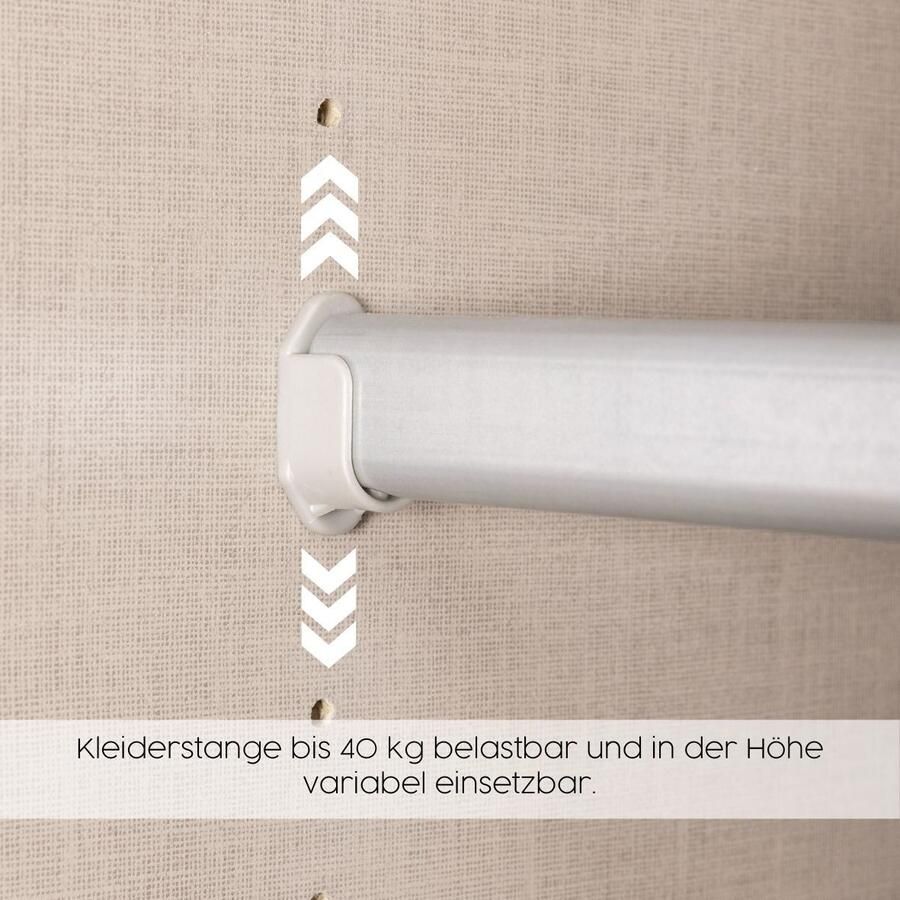 OTTO Garderobestang Paully Breedte 63 voor kasten van de serie PAULLY