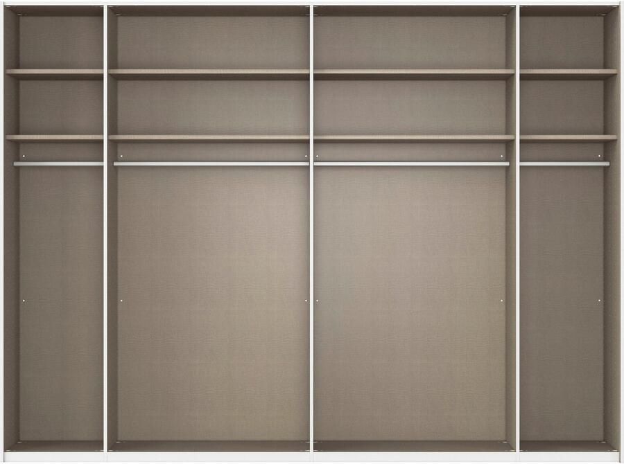 Rauch Schuifdeurkast Kledingkast kast garderobe linnenkast TEGIO met hoogwaardige houtdecoratie en glazen front made in germany - Foto 14