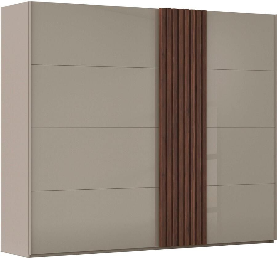 Rauch Schuifdeurkast Kledingkast kast garderobe linnenkast TEGIO met hoogwaardige houtdecoratie en glazen front made in germany - Foto 18