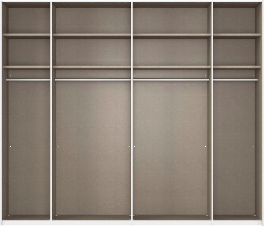 Rauch Schuifdeurkast Kledingkast kast garderobe linnenkast TEGIO met hoogwaardige houtdecoratie en glazen front made in germany - Foto 14