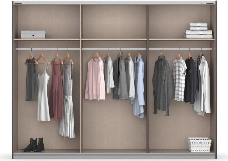 OTTO Schuifdeurkast Ferris kast breedte 2 71m Kast met spiegel in 3 uitvoeringen BASIC CLASSIC PREMIUM - Foto 20