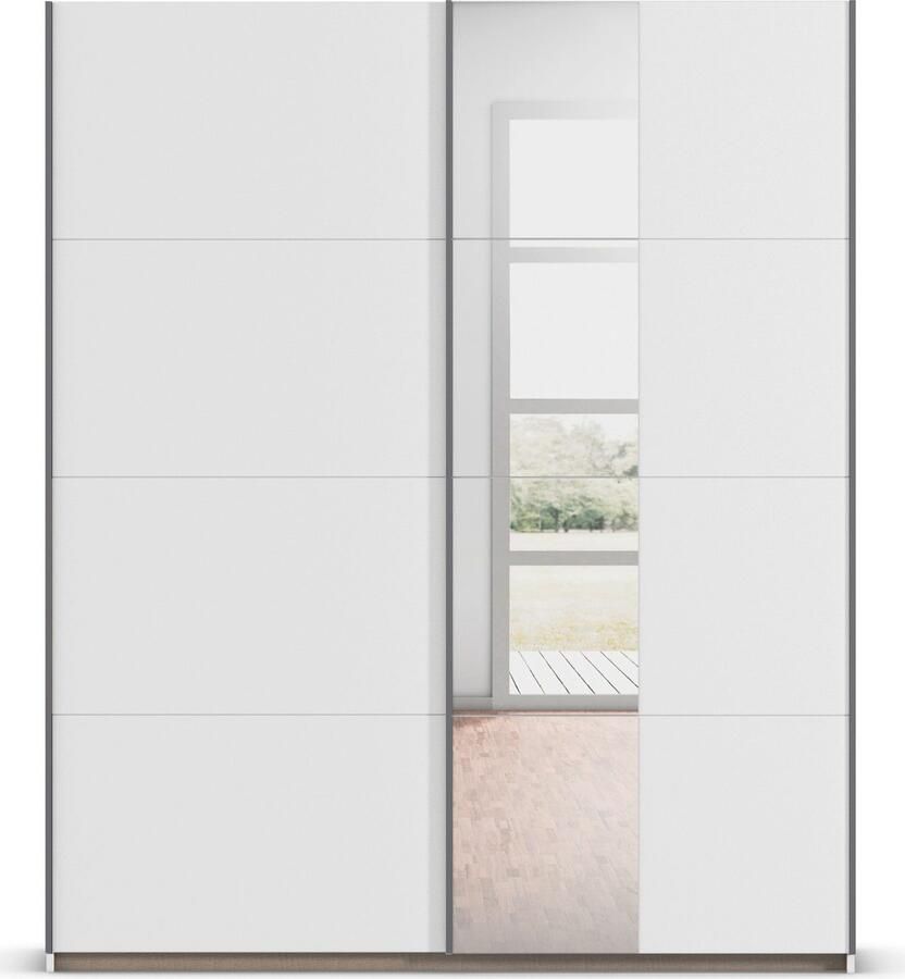 Rauch Schuifdeurkast Kledingkast Kast Garderobe Slaapkamerkast OXFORD met handgrepen van metaal ook voor kleinere ruimtes made in germany - Foto 13