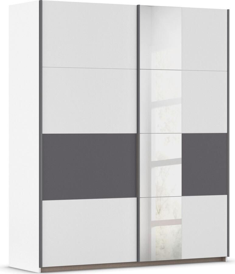 Rauch Schuifdeurkast Kledingkast Kast Garderobe Slaapkamerkast OXFORD met handgrepen van metaal ook voor kleinere ruimtes made in germany - Foto 20