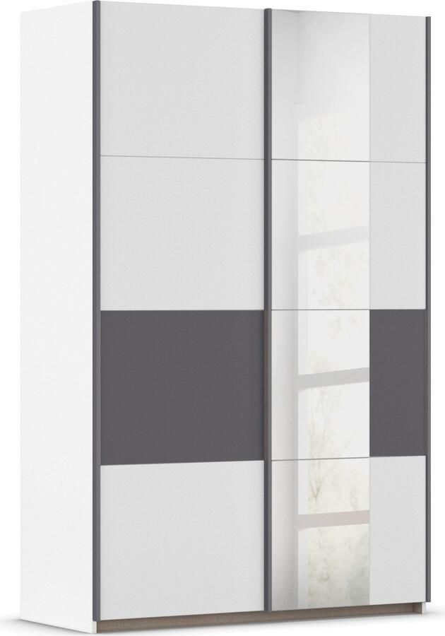 Rauch Schuifdeurkast Kledingkast Kast Garderobe Slaapkamerkast OXFORD met handgrepen van metaal ook voor kleinere ruimtes made in germany - Foto 19