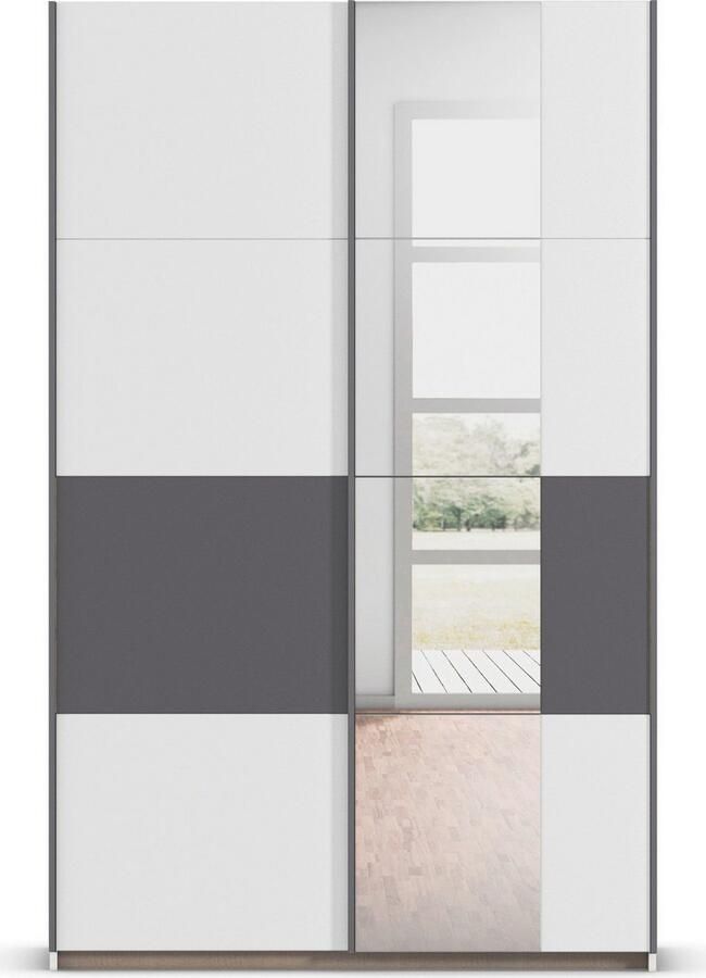 Rauch Schuifdeurkast Kledingkast Kast Garderobe Slaapkamerkast OXFORD met handgrepen van metaal ook voor kleinere ruimtes made in germany - Foto 13